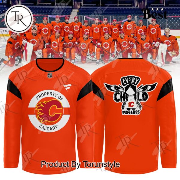 2024 Calgary Flames Truth and Reconciliation Hoodie