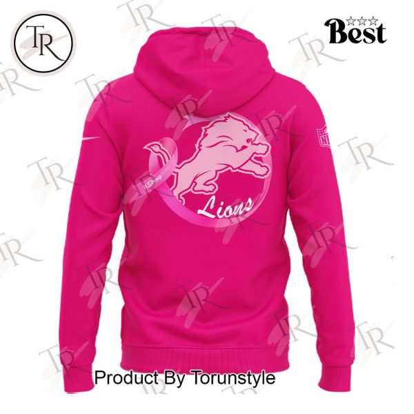 Detroit Lions In October We Wear Pink 2024 Hoodie