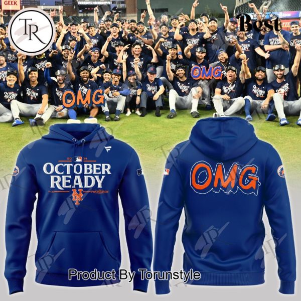 New York Mets October Ready OMG Hoodie