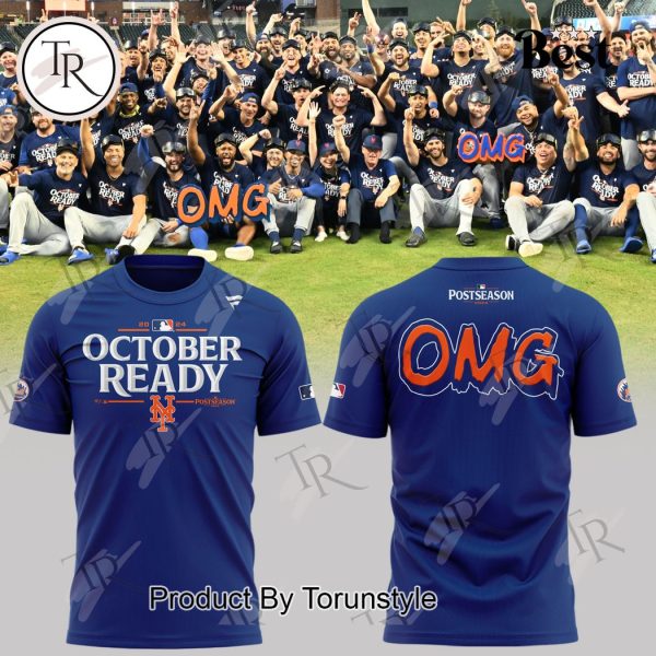 New York Mets October Ready OMG Hoodie