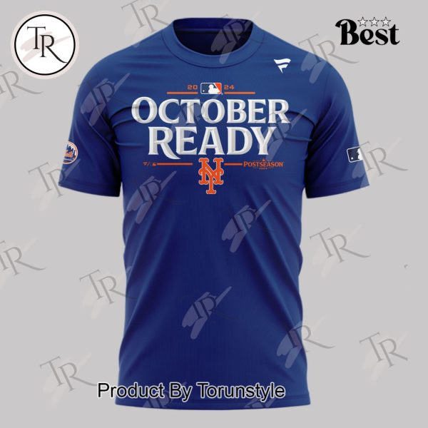 New York Mets October Ready OMG Hoodie