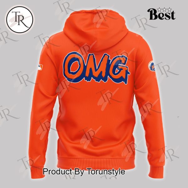 New York Mets October Ready OMG Hoodie – Orange