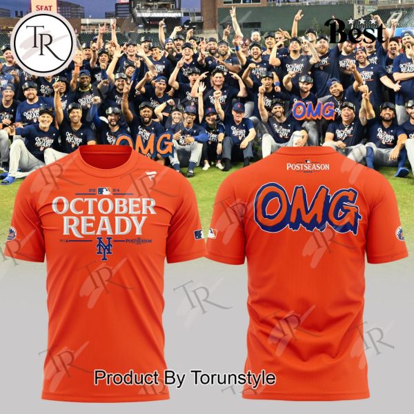 New York Mets October Ready OMG Hoodie – Orange