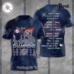 New York Yankees 2024 AL East Division Champions Hoodie