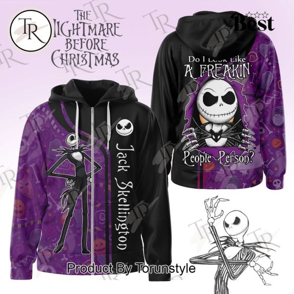 The Nightmare Before Christmas Do I Look Like A Freakin People Person Hoodie