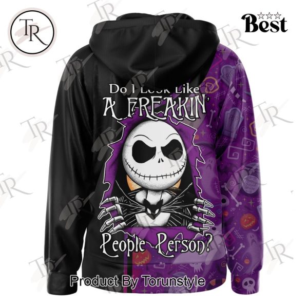 The Nightmare Before Christmas Do I Look Like A Freakin People Person Hoodie