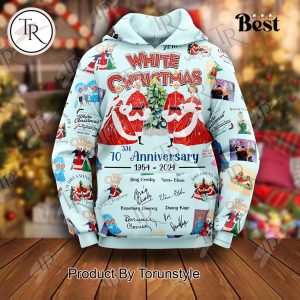 White Christmas 70th Anniversary 3D Unisex Hoodie