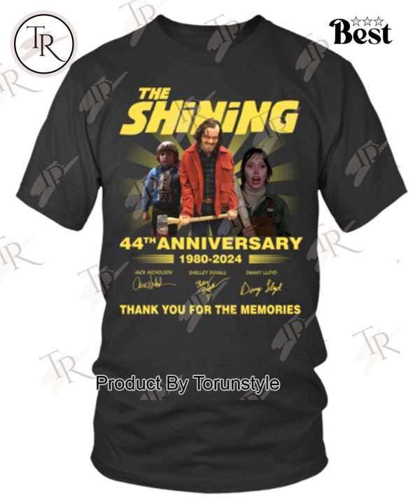 The Shining 44th Anniversary 1980-2024 Thank You For The Memories T-Shirt