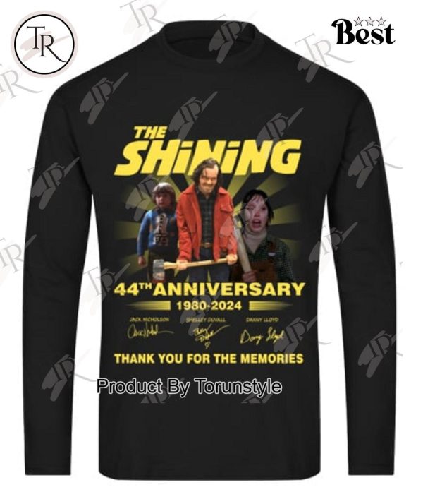 The Shining 44th Anniversary 1980-2024 Thank You For The Memories T-Shirt