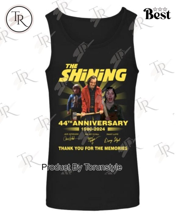 The Shining 44th Anniversary 1980-2024 Thank You For The Memories T-Shirt