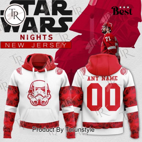 2024 Detroit Red Wings x Star Wars Night Custom Hoodie