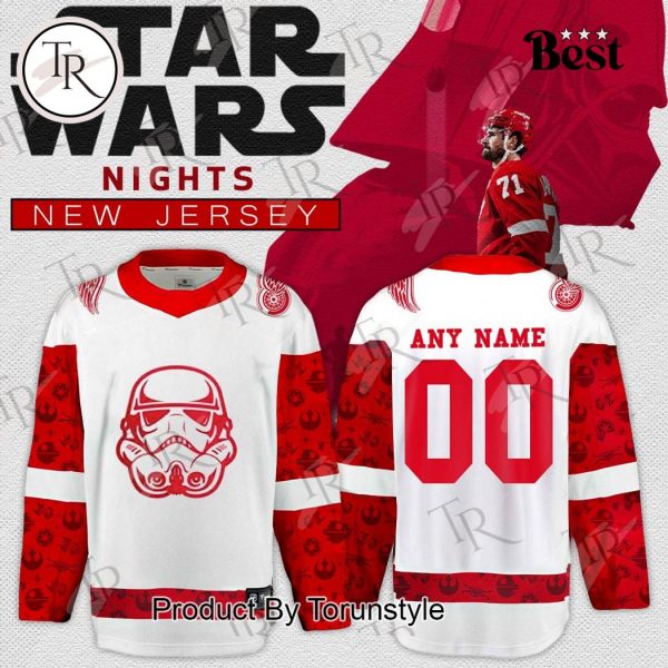 2024 Detroit Red Wings x Star Wars Night Custom Hoodie