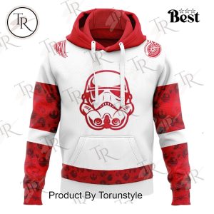 2024 Detroit Red Wings x Star Wars Night Hoodie