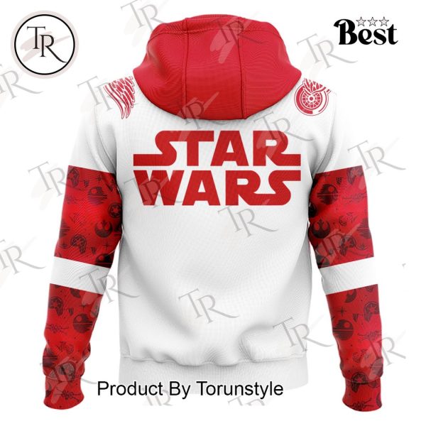 2024 Detroit Red Wings x Star Wars Night Hoodie