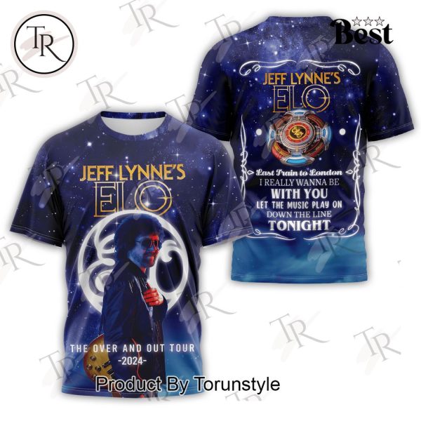 Jeff Lynne’s Elo The Over And Out Tour 2024 T-Shirt