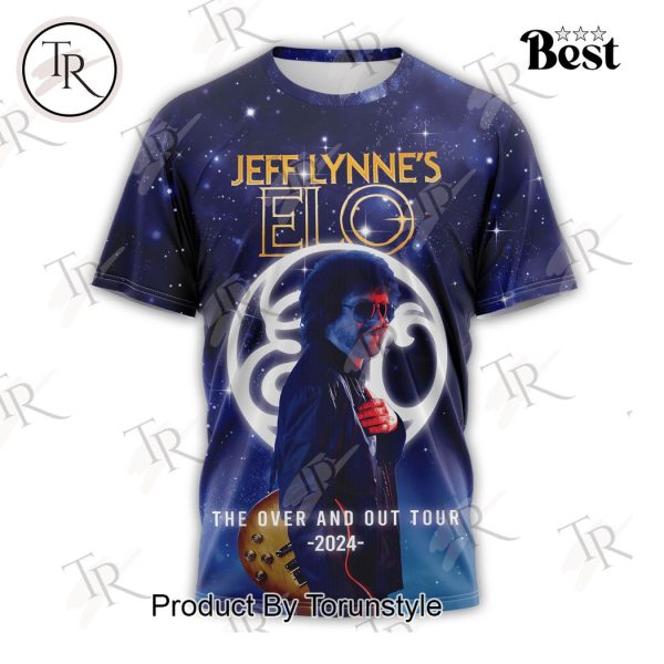 Jeff Lynne’s Elo The Over And Out Tour 2024 T-Shirt