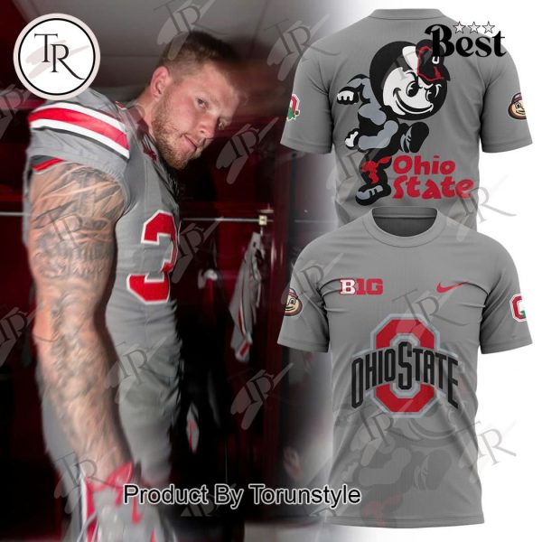 Ohio State Buckeyes Gray Game Hoodie