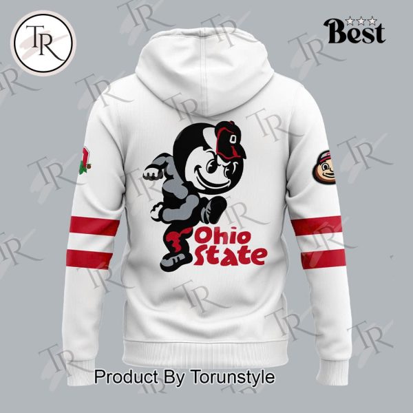 Ohio State Buckeyes White Game Hoodie