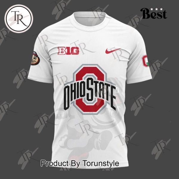 Ohio State Buckeyes White Game Hoodie