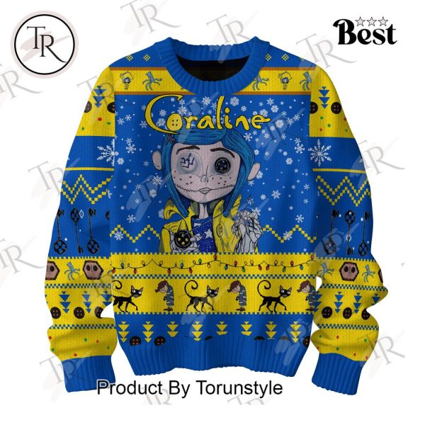 Coraline Be Careful What You Wish For Sweater