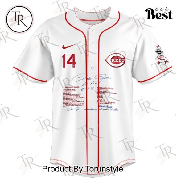 In Loving Memory Pete Rose The Hit King 1941-2024 Baseball Jersey