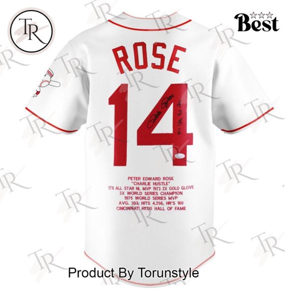 In Loving Memory Pete Rose The Hit King 1941-2024 Baseball Jersey