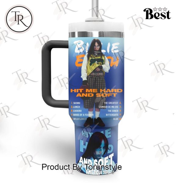 Billie Eilish Hit Me Hard And Soft The Tour 40oz Tumbler