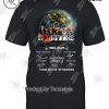 Scorpions Coming 60th Anniversary 1965-2025 Thank You For The Memories T-Shirt