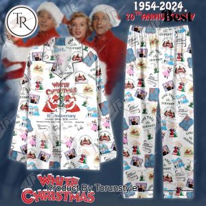 White Christmas 70th Anniversary 3D Unisex Hoodie – White