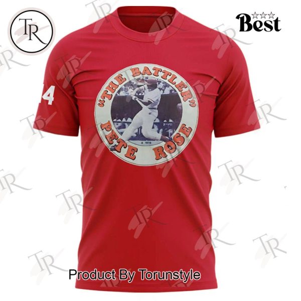 2024 Honor Cincinnati Reds Pete Rose T-Shirt