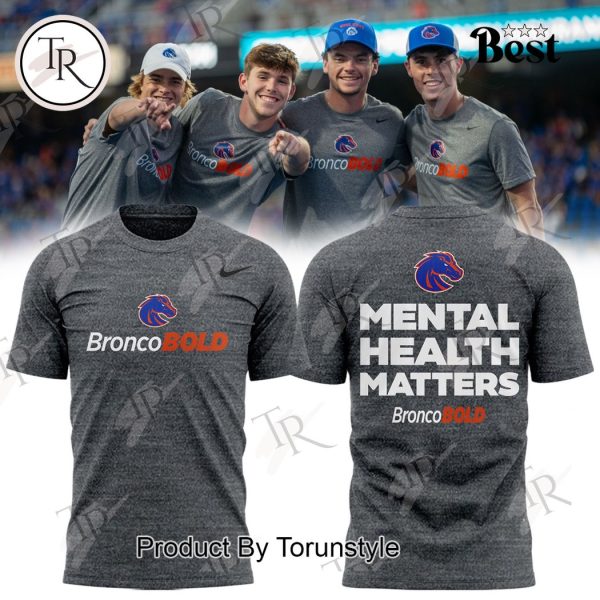 Boise State Broncos Mental Health Matters Hoodie