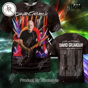 Luck And Strange David Gilmour 2024 Tour Pink Floyd T-Shirt