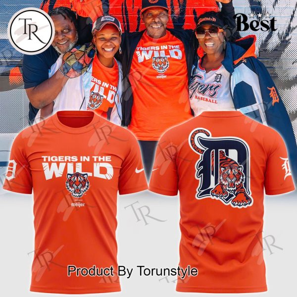 Tigers In The Wild 2024 Detroit Tigers Hoodie