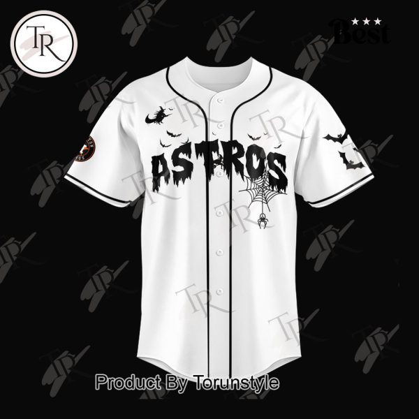 Houston Astros Halloween 2024 Baseball Jersey Custom Name and Number