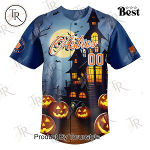 Personalized Houston Astros Halloween 2024 Baseball Jersey