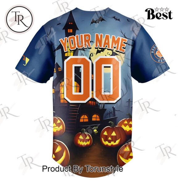 Personalized Houston Astros Halloween 2024 Baseball Jersey