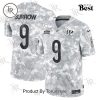 NFL Chicago Bears Personalized Name And Number 2024 Salute To Service Limited Jersey – Arctic Camo