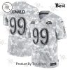 NFL Los Angeles Chargers Personalized Name And Number 2024 Salute To Service Limited Jersey – Arctic Camo