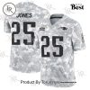 NFL New Orleans Saints Personalized Name And Number 2024 Salute To Service Limited Jersey – Arctic Camo