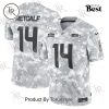 NFL San Francisco 49ers Personalized Name And Number 2024 Salute To Service Limited Jersey – Arctic Camo