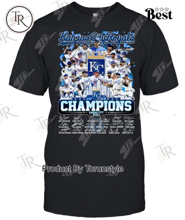 Kansas City Royals 2024 Champions T-Shirt