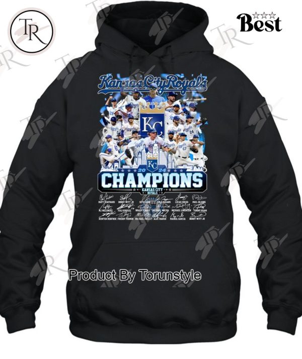 Kansas City Royals 2024 Champions T-Shirt