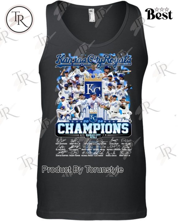 Kansas City Royals 2024 Champions T-Shirt