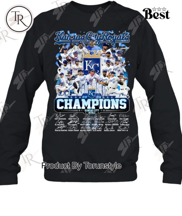 Kansas City Royals 2024 Champions T-Shirt