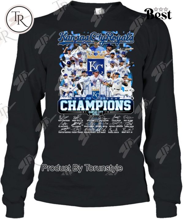 Kansas City Royals 2024 Champions T-Shirt