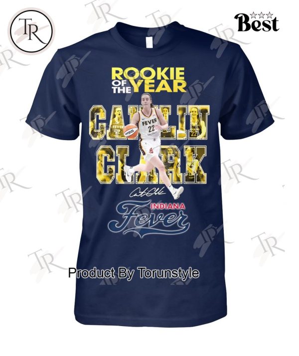 Rookie Of The Year Caitlin Clark Indiana Fever T-Shirt