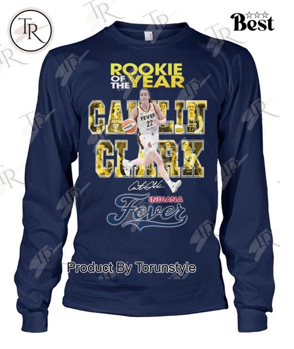 Rookie Of The Year Caitlin Clark Indiana Fever T-Shirt