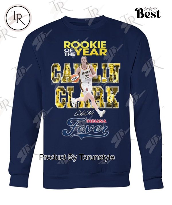 Rookie Of The Year Caitlin Clark Indiana Fever T-Shirt