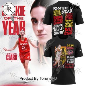 2024 WNBA Rookie Of The Year Caitlin Clark T-Shirt