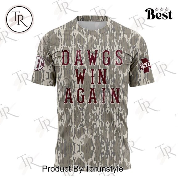 Mississippi State Bulldogs Dawgs Win Again Camo Hoodie